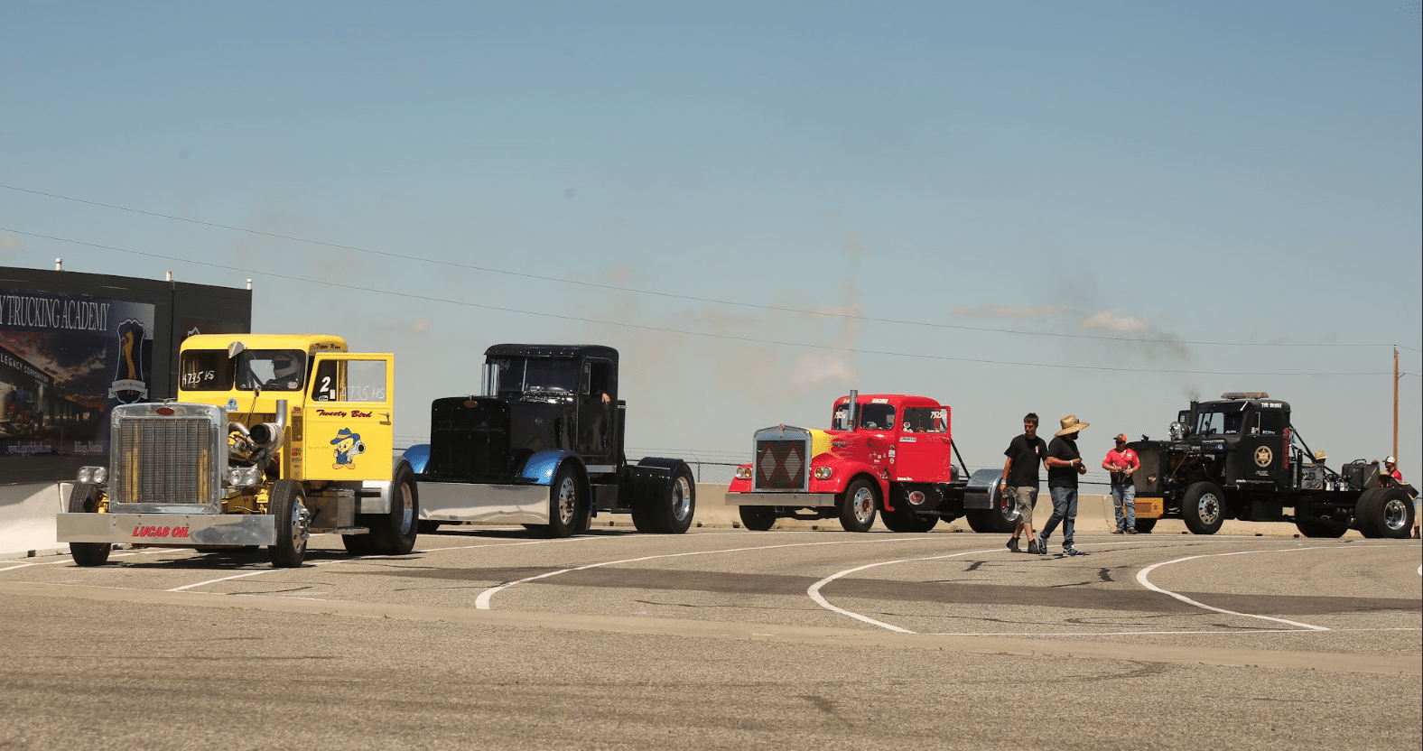 Alberta Diesel Day Semi Race Trucks