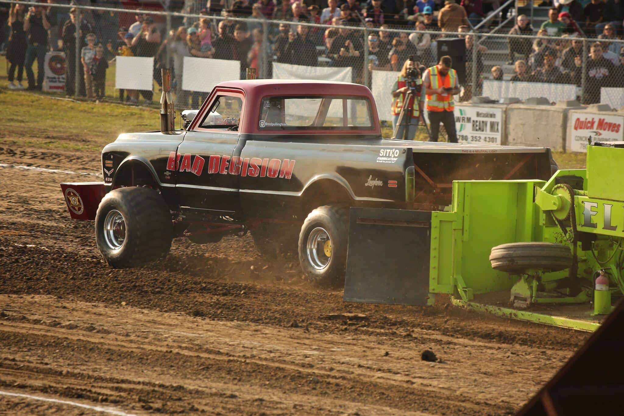 Alberta Diesel day truck pull