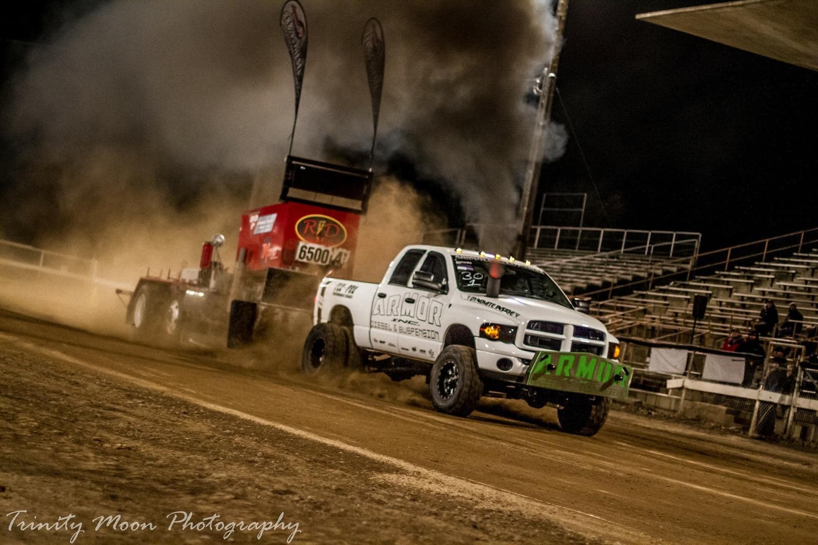 truck racing at diesel event racing alberta diesel day