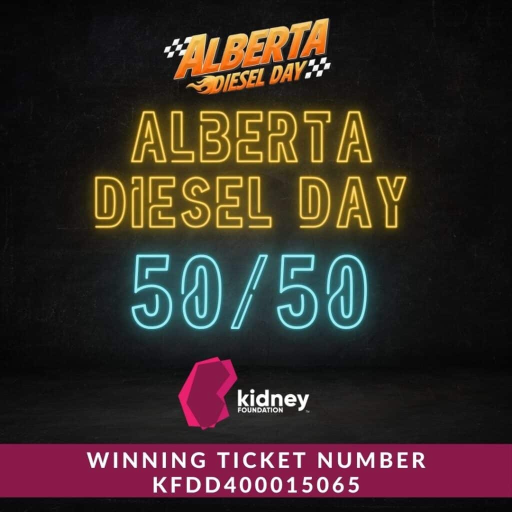 alberta diesel day 5050 winner